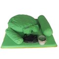 Peach Blossom Yoga Peach Blossom Yoga 11001 7 Piece Deluxe Yoga Set - Green 11001-A4